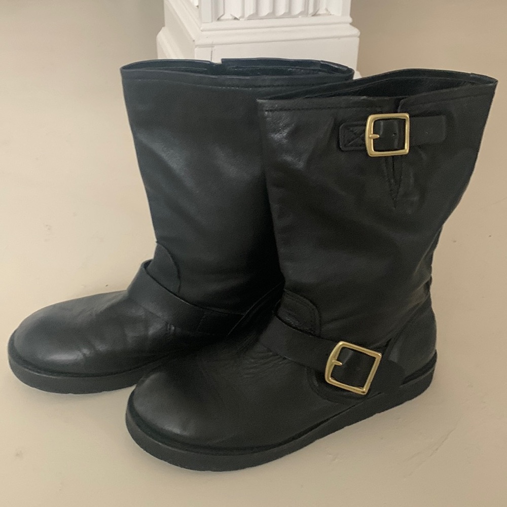 Coach Leather Boots